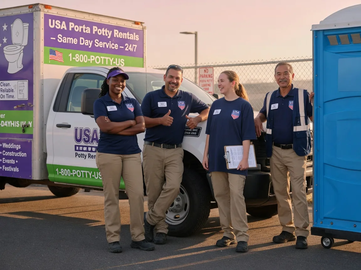 Porta Potty Rental company in West Point, TX